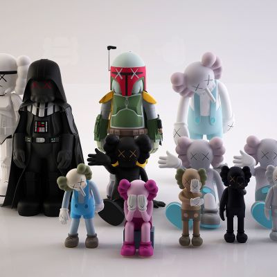 现代儿童玩具KAWS公仔