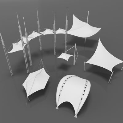 现代异形张拉膜