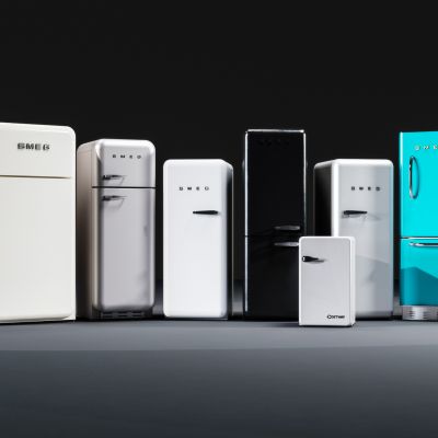 现代迷你小冰箱组合