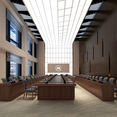 现代大会议室