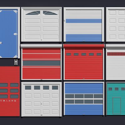 现代车库消防卷闸门