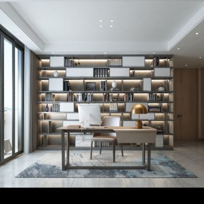 新中式书房