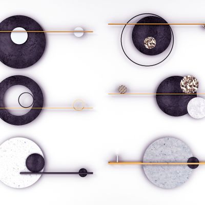 新中式立体装饰挂件