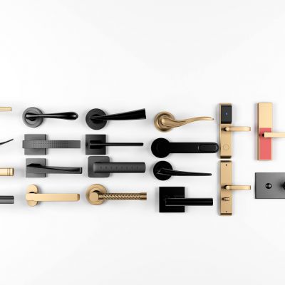 现代门把手拉手