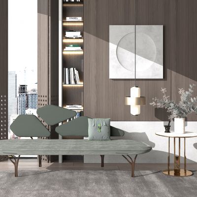 现代异形沙发贵妃椅贵妃椅