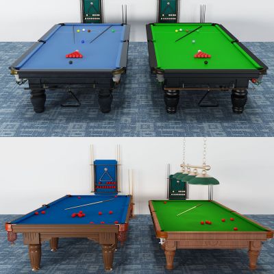 现代台球桌