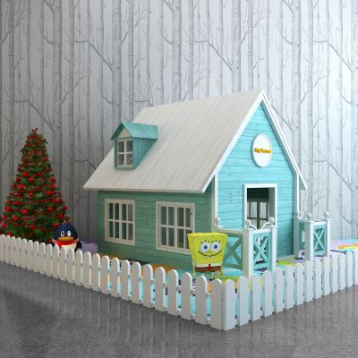 现代海绵宝宝企鹅