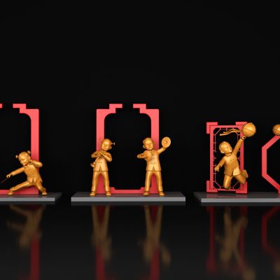 现代城市人物雕塑雕像