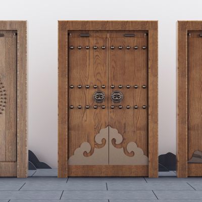 中式古典大门