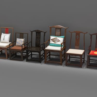 中式古典实木家具椅子
