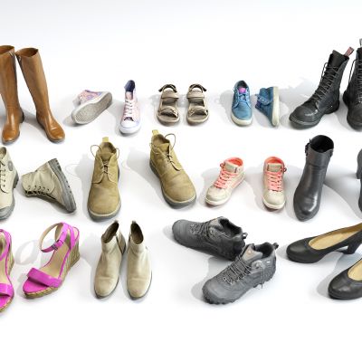 现代鞋子
