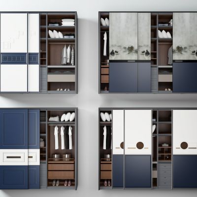 新中式衣柜衣橱