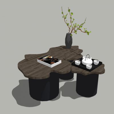 现代轻奢茶几 异形