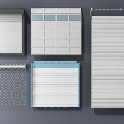 现代车库消防卷闸门