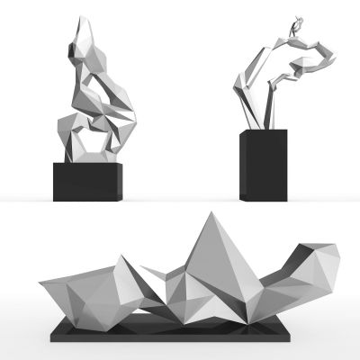 现代抽象艺术雕塑艺术品