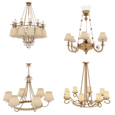 欧式法式铁艺吊灯