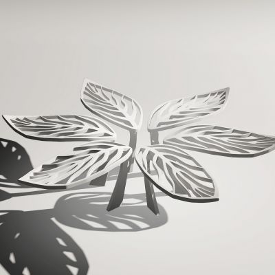 现代花瓣遮阳棚3D模型