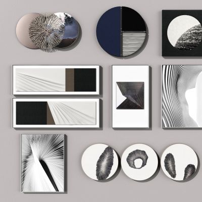 现代墙饰抽象挂画墙饰画