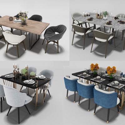 现代餐桌椅