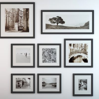 现代照片墙