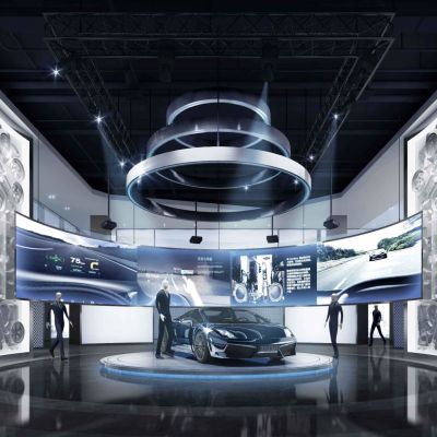 现代科技汽车展厅