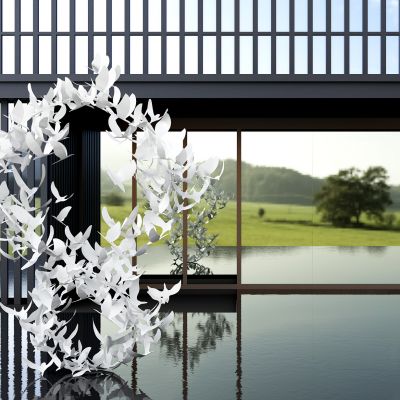 现代海鸥造型艺术雕塑艺术品