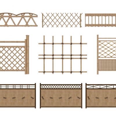 新中式农村牧场护栏