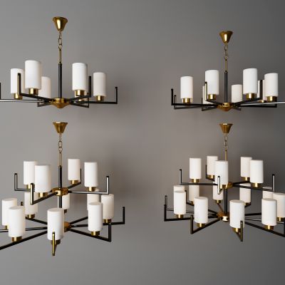 新中式铁艺吊灯