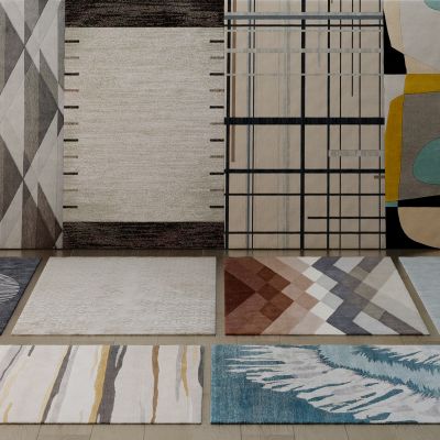 现代地毯组合