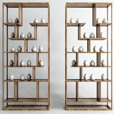 新中式博古架