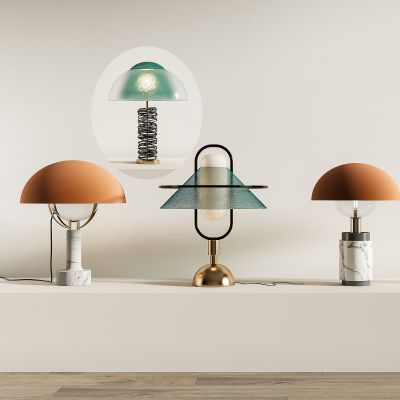 现代轻奢台灯组合