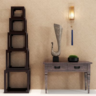 东南亚雕塑  壁灯 摆件 饰品