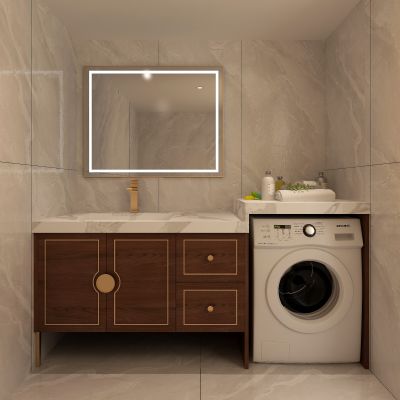 现代洗衣柜