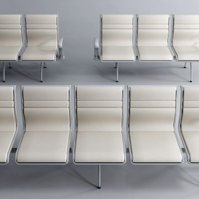 现代大厅椅 公共椅 长条椅