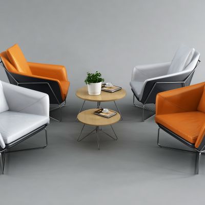 现代休闲桌椅组合