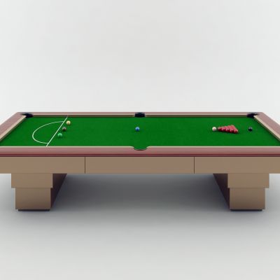 现代台球桌