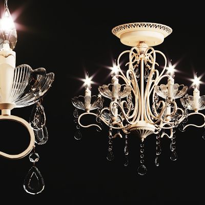 欧式古典金属吊灯