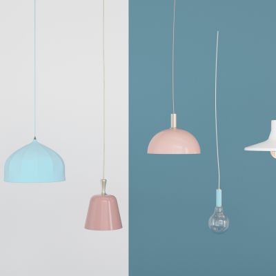 北欧现代糖系吊灯组合