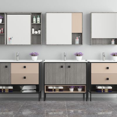 现代风格浴室柜