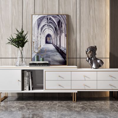 现代轻奢电视柜