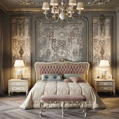 欧式古典卧室