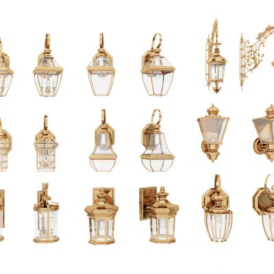 欧式古典欧式壁灯组合户外壁灯