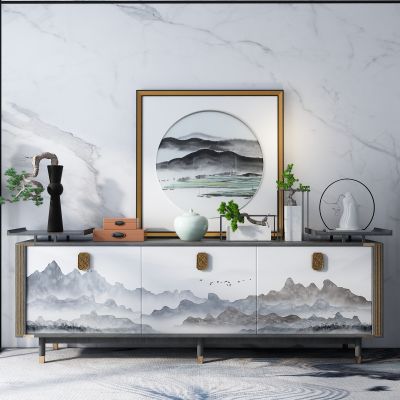 新中式风格电视柜