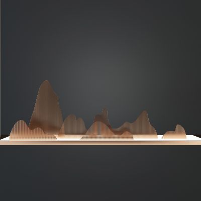 新中式金属吊灯