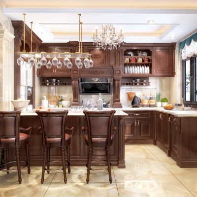 欧式古典欧式奢华厨房