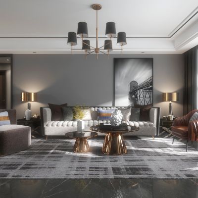 现代简约轻奢客餐厅