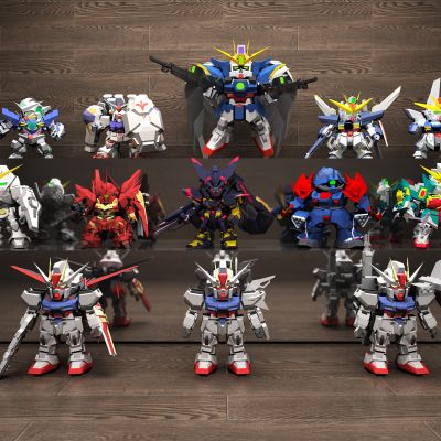 现代机器人手办