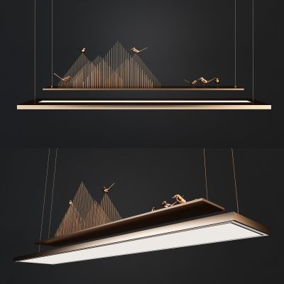 新中式金属创意装饰灯