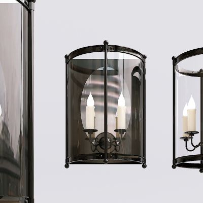 工业风铁艺壁灯