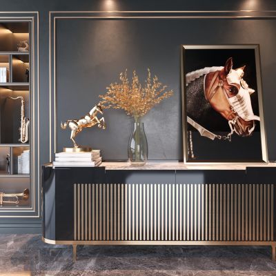 现代柜子 电视柜 轻奢电视柜